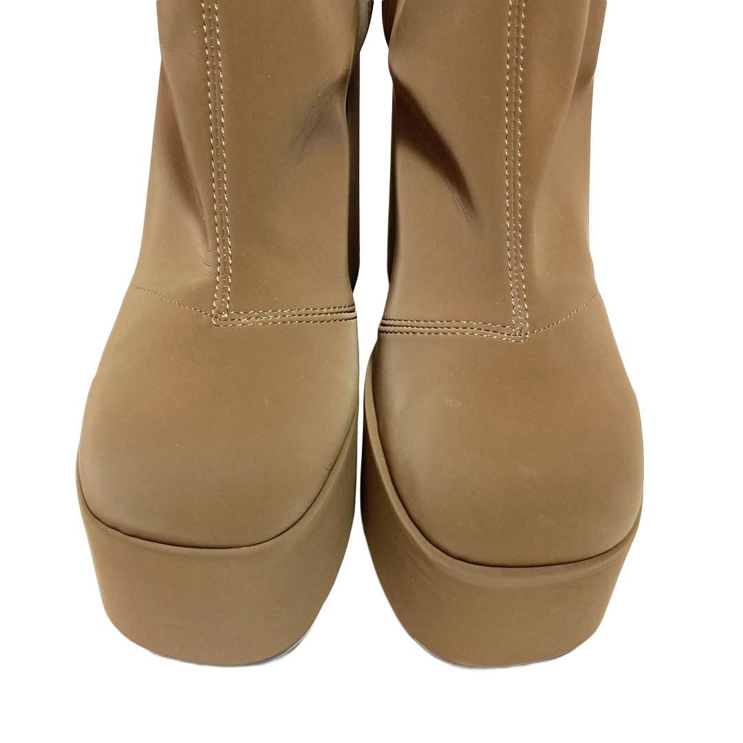 Darich ダーリッチ ウルトラストレッチロングブーツ ブラウン