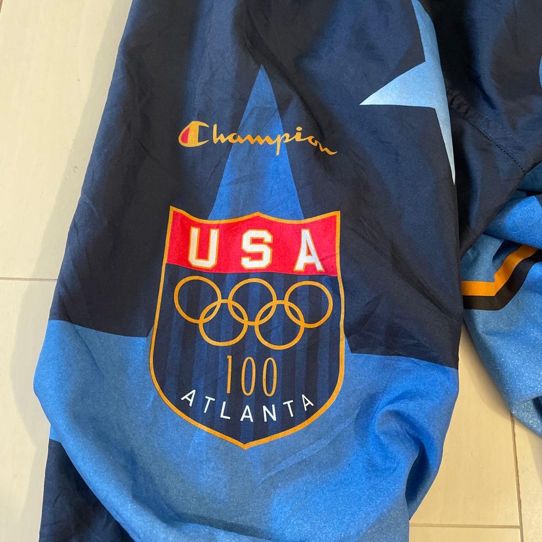 ヴィンテージ チャンピオン USA オリンピック ナイロンジャケット L1996