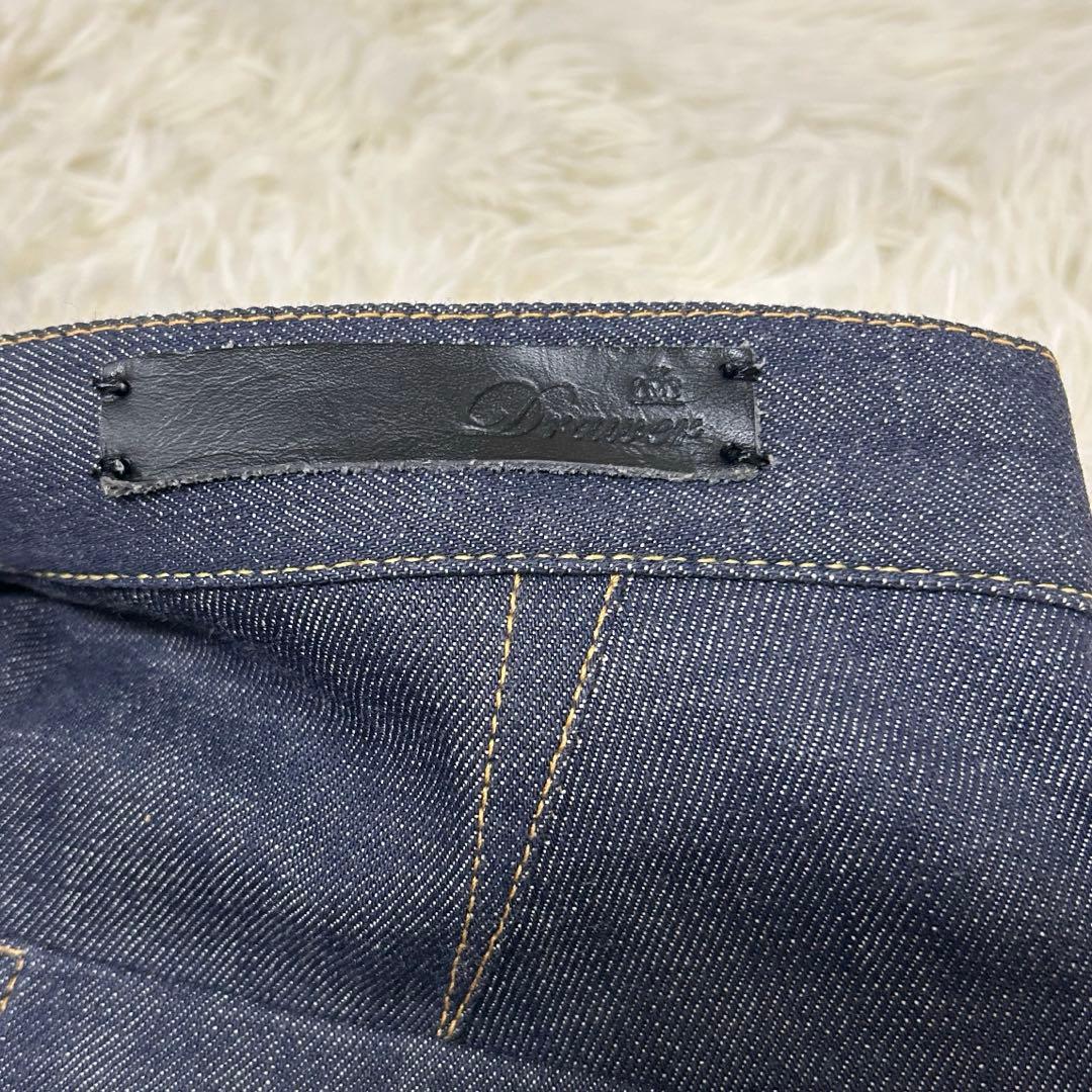 【美品】drawer ドゥロワー　デニムガウチョパンツ　38 日本製