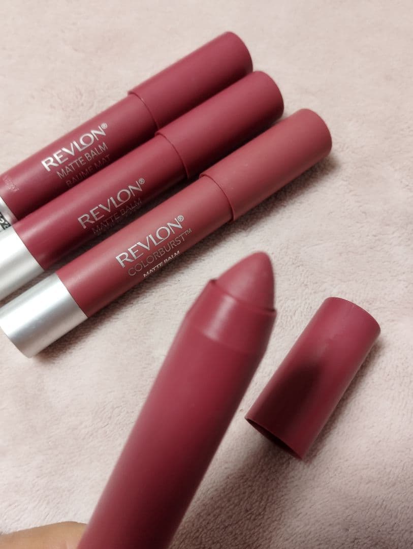 廃盤希少品 レブロン マットバーム #15 リップスティック 口紅セット 4点