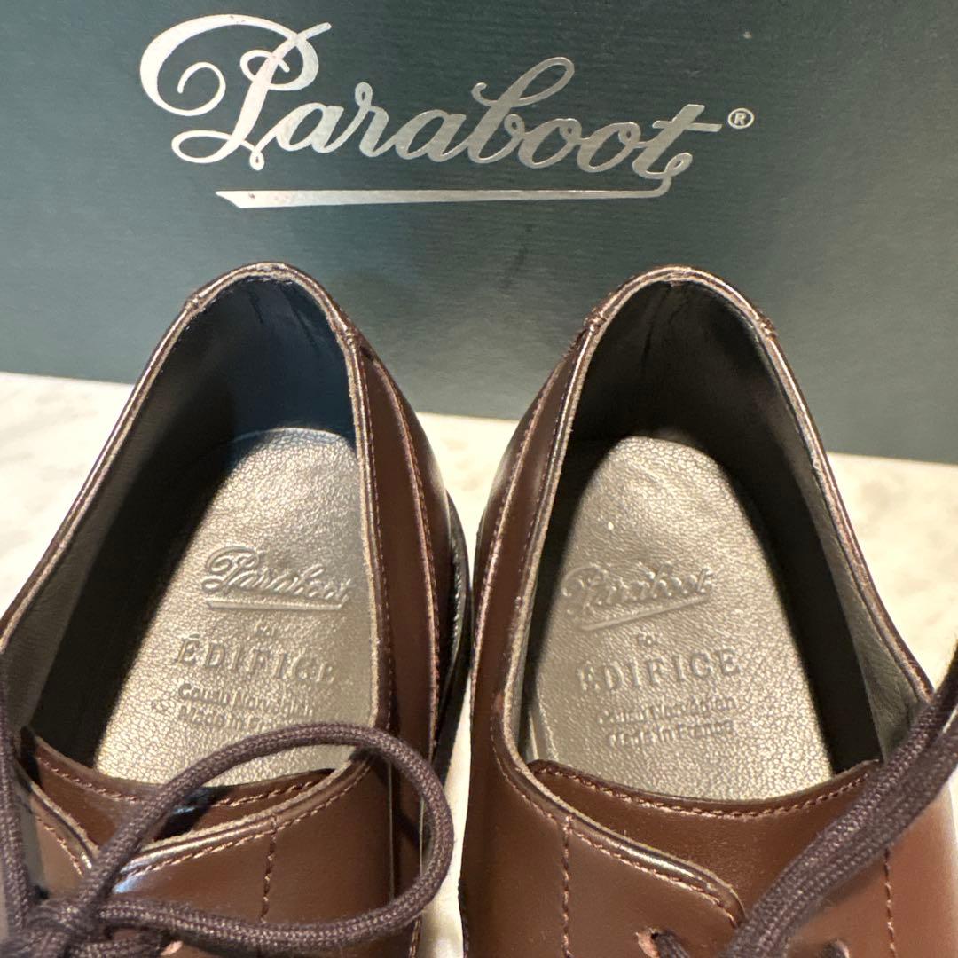 超美品　パラブーツ　シャンボード　エディフィス　別注　UK7