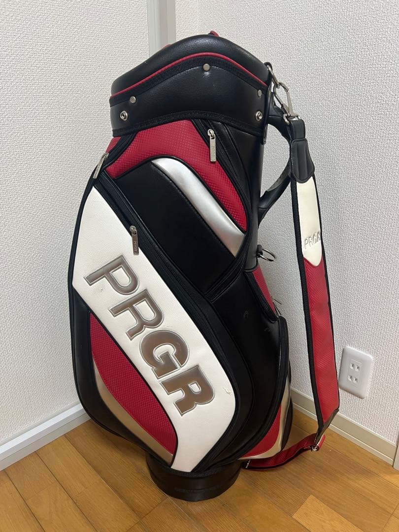 PRGR プロギア キャディバッグ　4分割　ゴルフ　 ゴルフバッグ