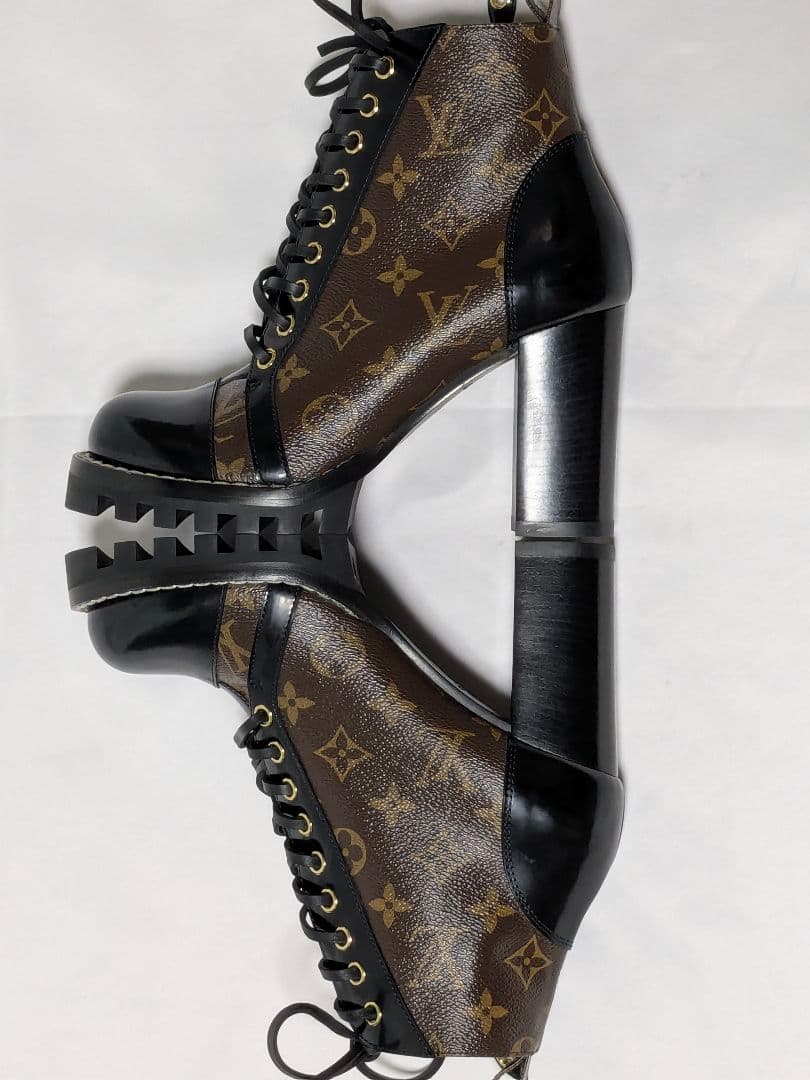 ✨極美品✨ルイヴィトン　アンクルブーツ スタートレイルライン モノグラム