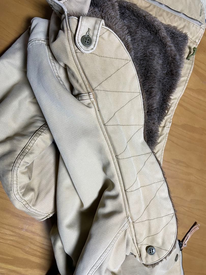 古着　N-1 デッキジャケット 裏ボア ミリタリージャケット