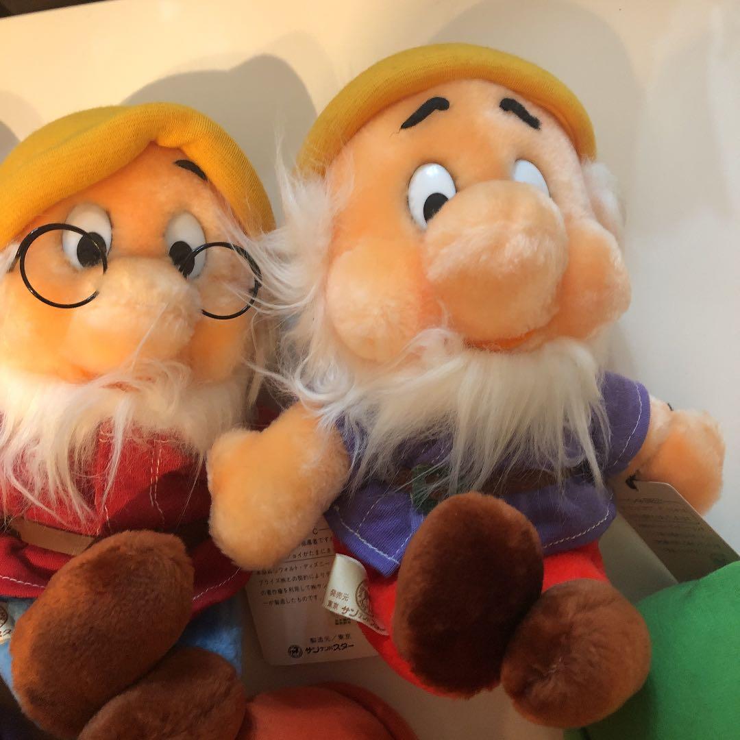 ディズニー　7人の小人　ぬいぐるみ