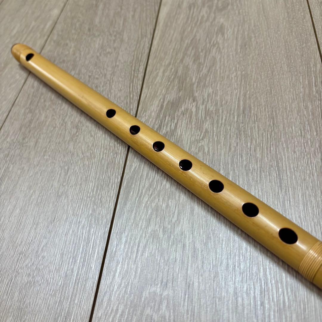 篠笛 お囃子用 獅子田 竹峰 七ッ穴四本調子 大塚竹管楽器