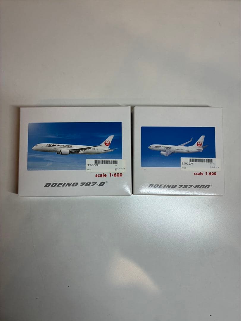 【新品未開封】模型　ボーイング787-8＆737-800 セット