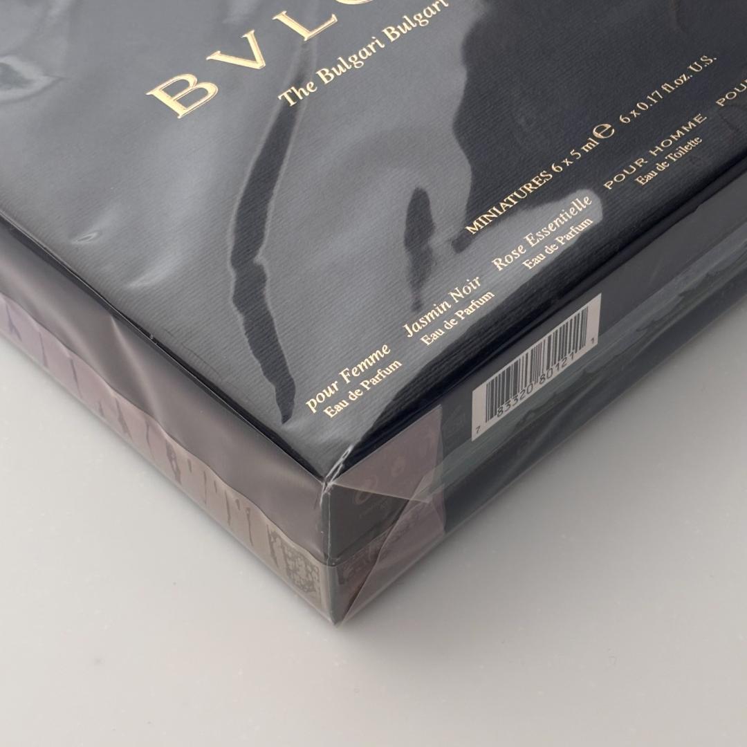 BVLGARI 香水 ミニチュア6本セット 未開封 ヴィンテージ 箱ダメージ有