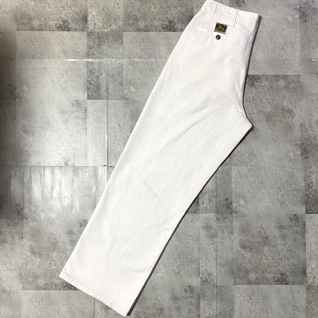 00s〜 BEN DAVIS ベンデイビス フリスコパンツ ホワイト 雰囲気抜群