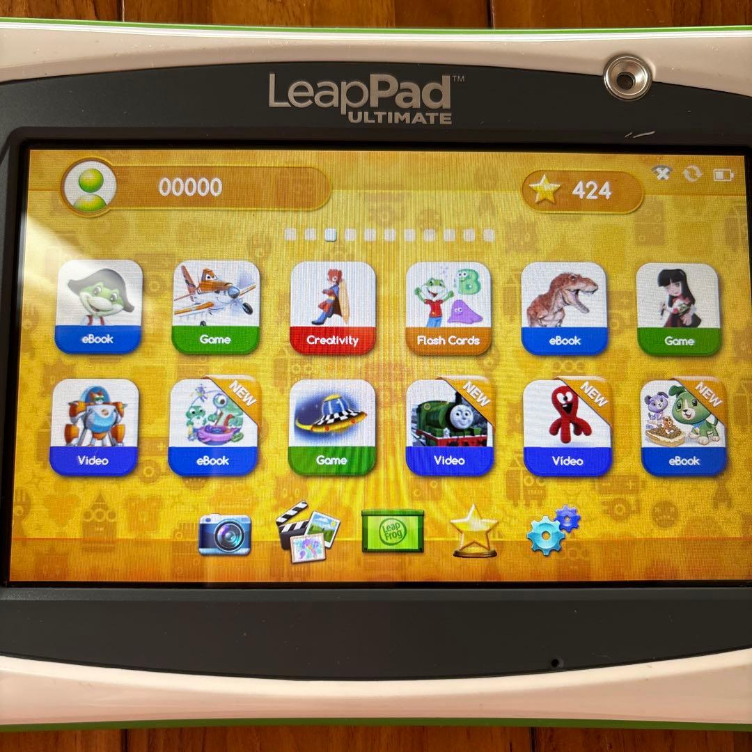 【アプリ120種・8万円分以上】LeapPad Ultimate 保護シート付