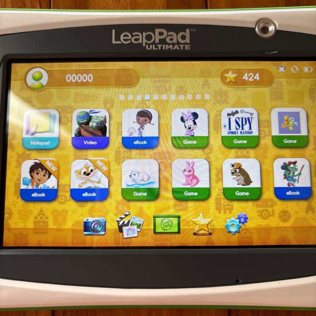 【アプリ120種・8万円分以上】LeapPad Ultimate 保護シート付