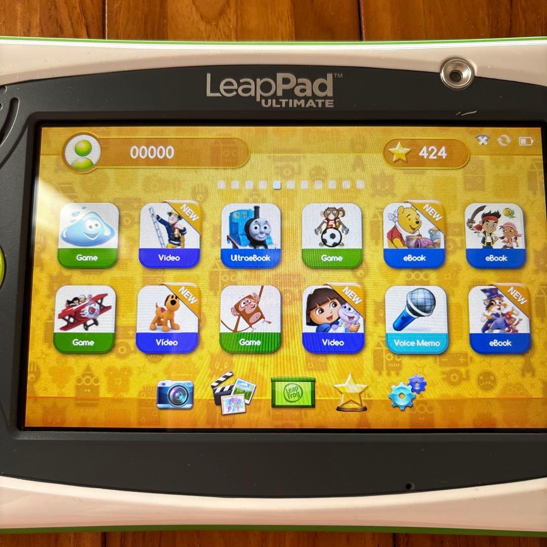 【アプリ120種・8万円分以上】LeapPad Ultimate 保護シート付