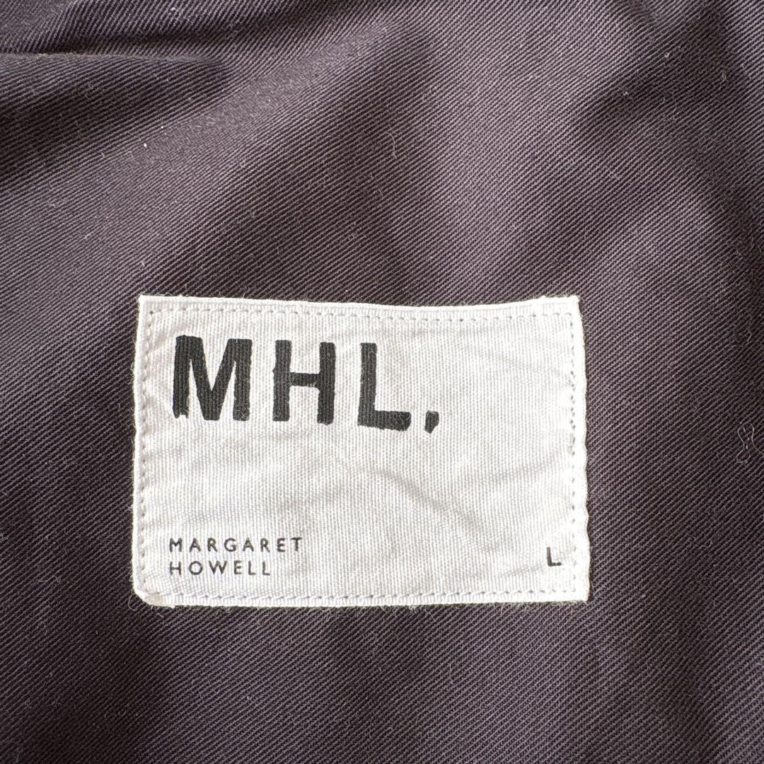 MHL. PLAIN COTTON DRILL TROUSERS カーゴパンツ