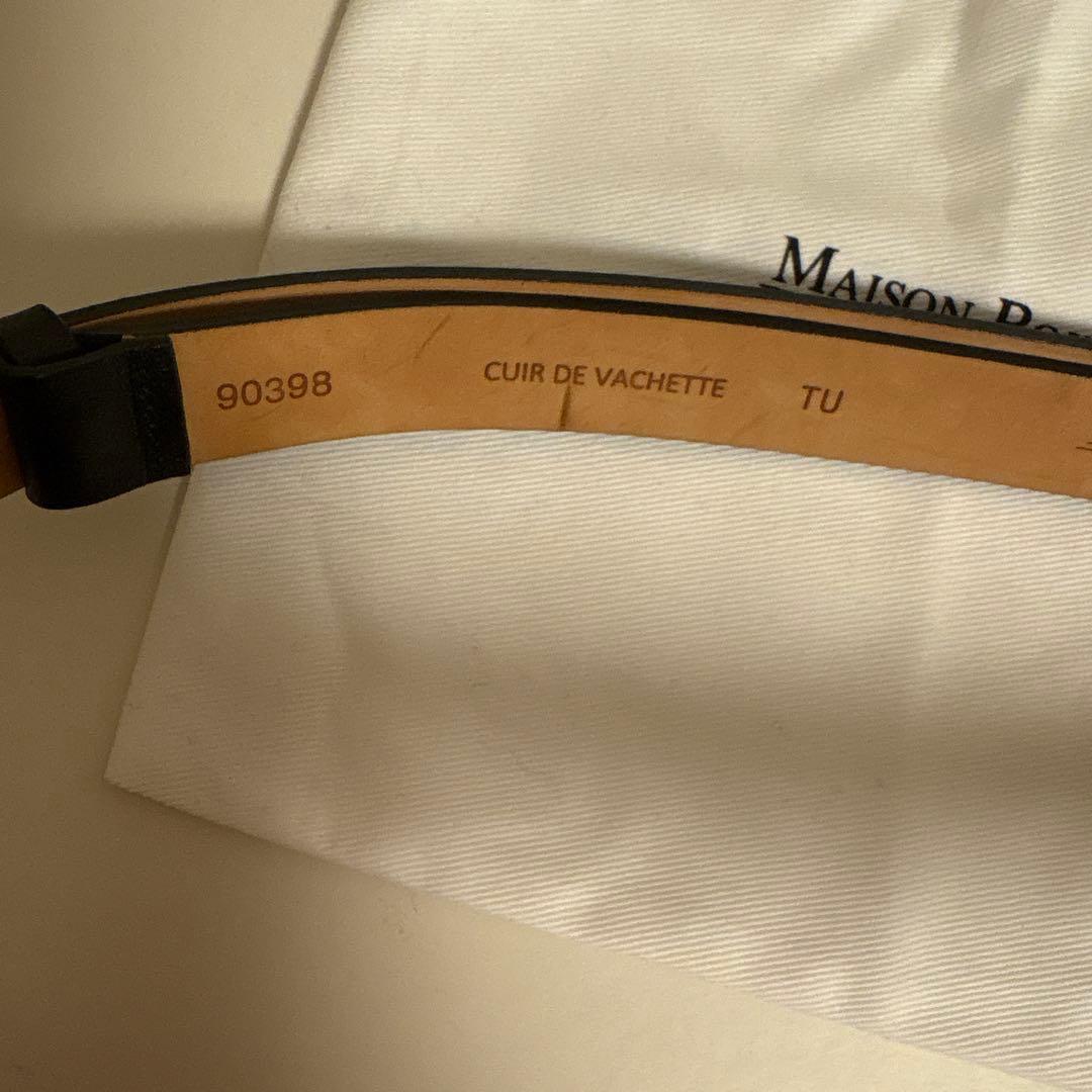 美品✴︎【MAISONBOINET】メゾンボワネ アパルトモンピンバックルベルト