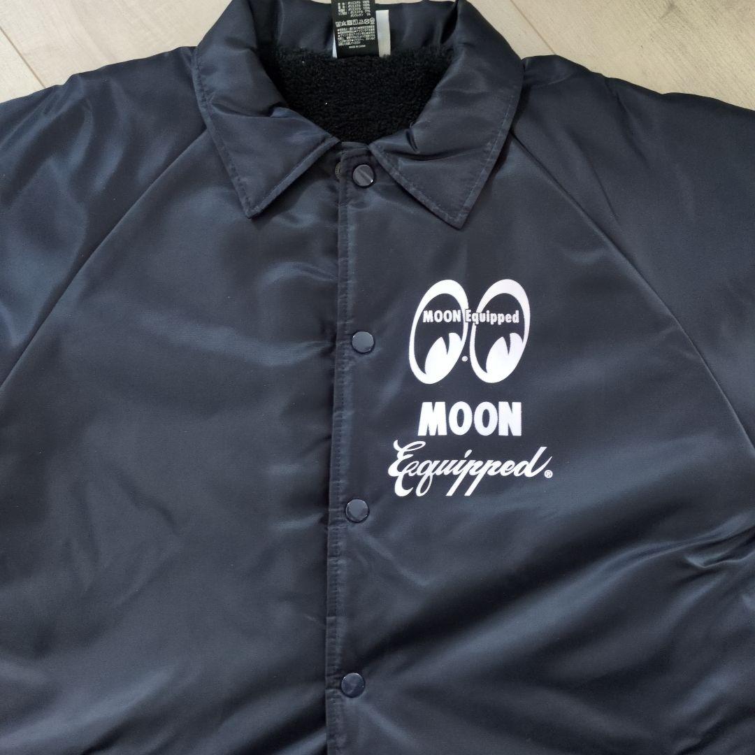 MOON Equipped 紺　ナイロンジャケット Lサイズ　ムーンアイズ