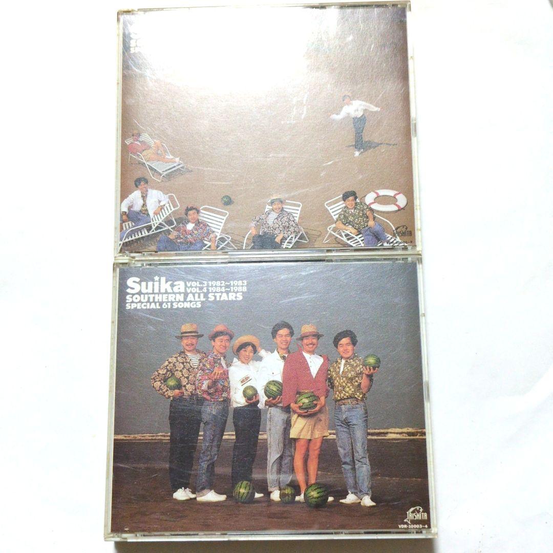 サザンオールスターズ　4枚組CD　ベストアルバム　すいか