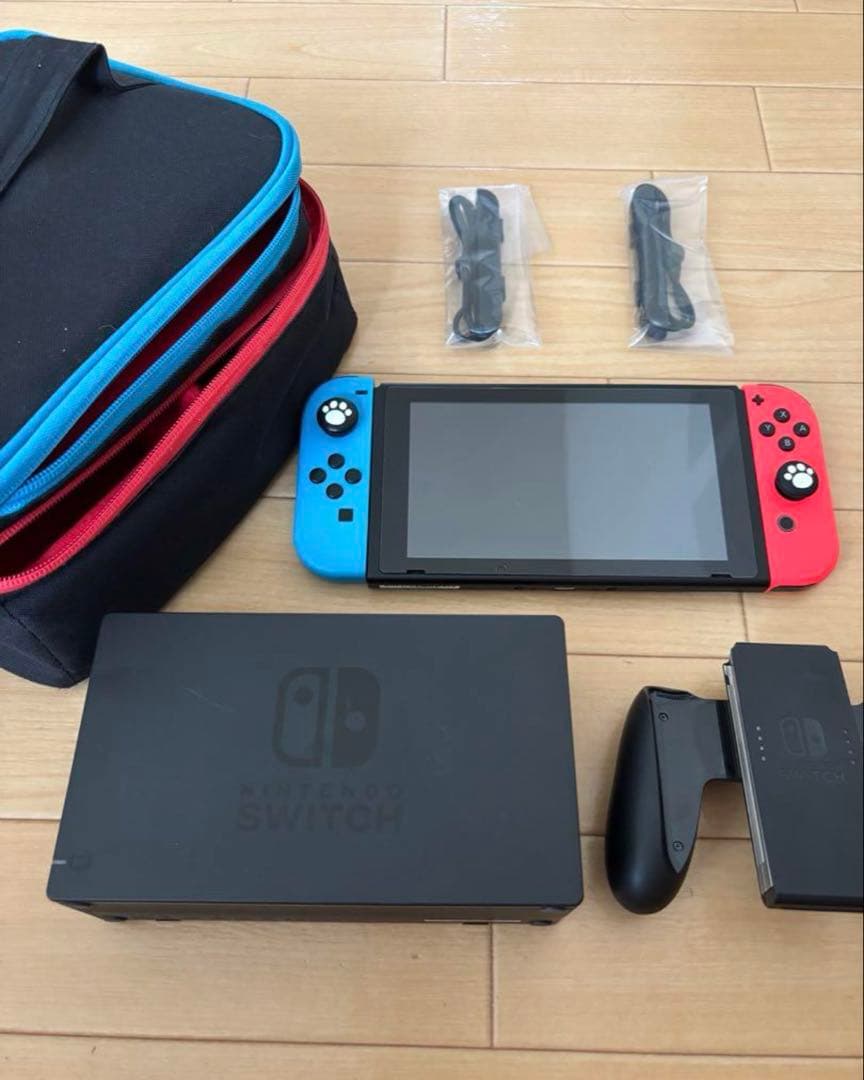 【美品】Switch 本体 箱付き 付属品付き 起動確認済み