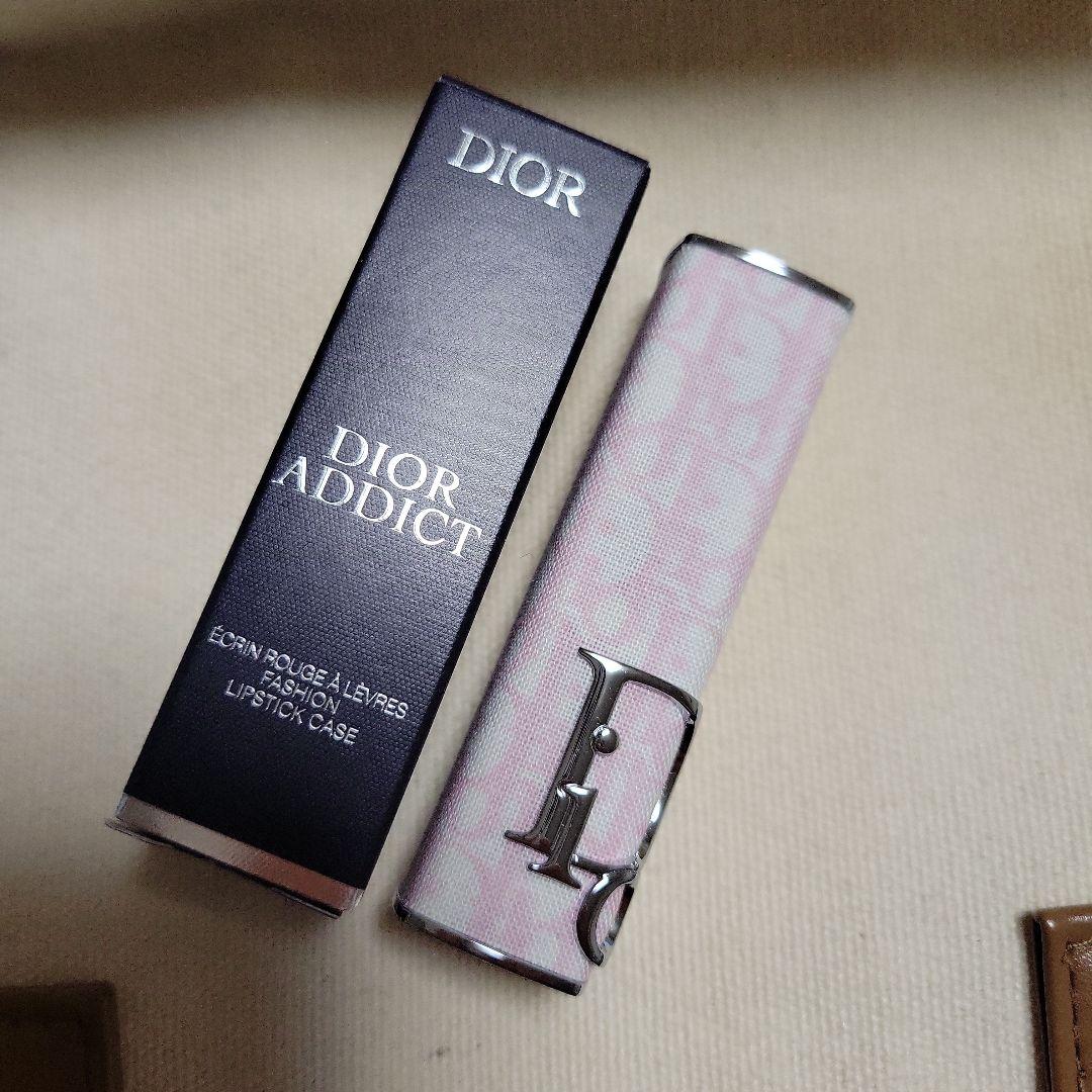 ディオールアディクト　クチュール　リップスティック　ケース　(ピンクオブリーク)