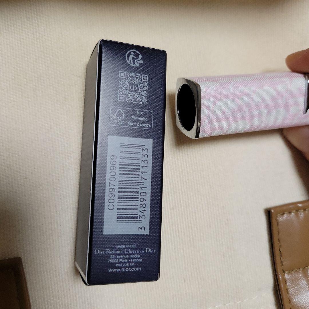ディオールアディクト　クチュール　リップスティック　ケース　(ピンクオブリーク)