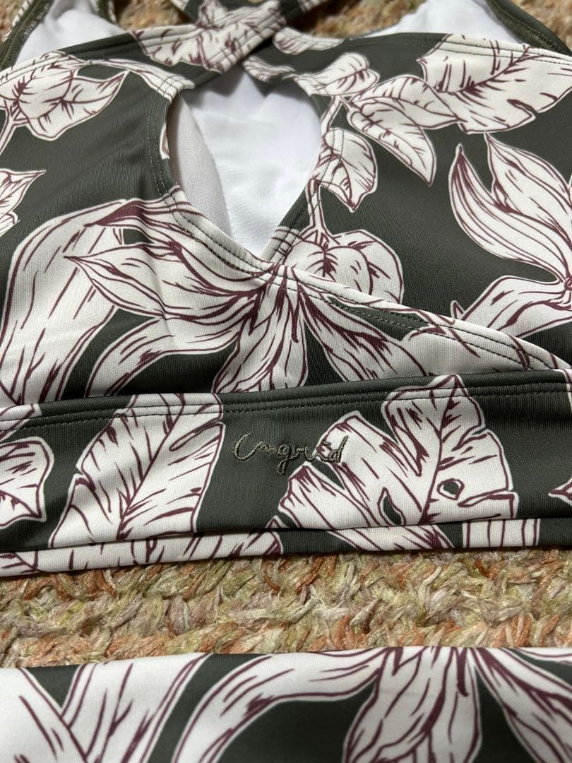 Ungrid 葉柄デザイン ヨガウェアセット