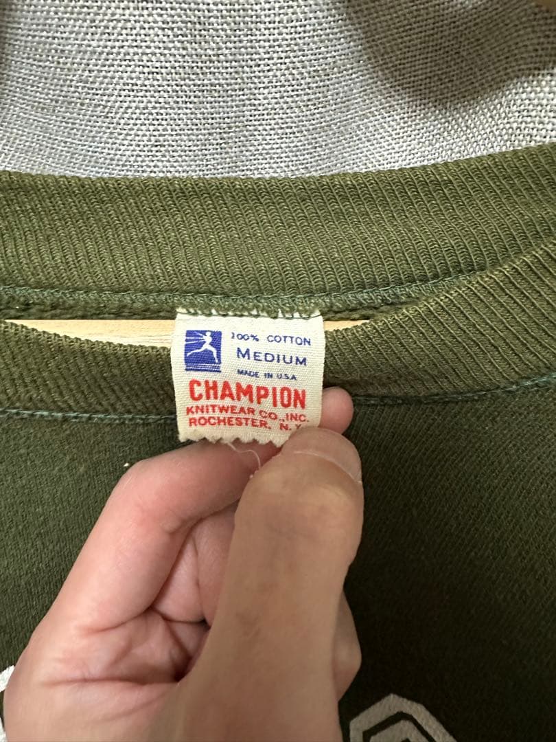 60s Champion チャンピオン ランタグ スウェット