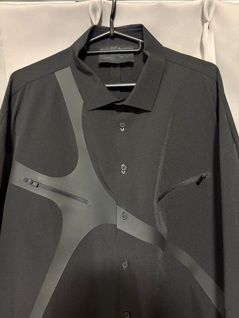 HELIOT EMIL ブラック Insterno シャツ