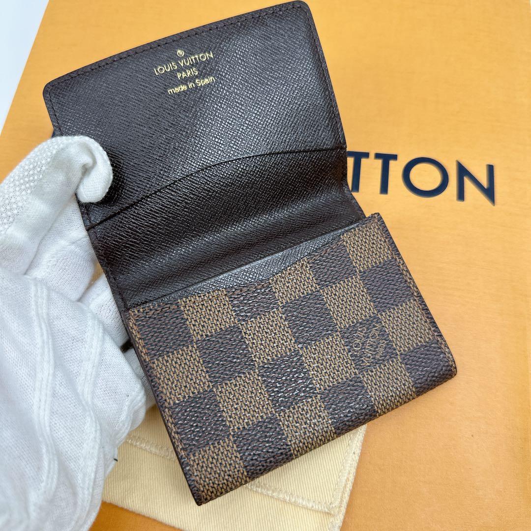 ルイヴィトン　ダミエ　アンヴェロップ カルト ドゥ ヴィジット　CA0947