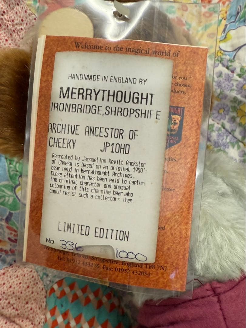 マジュランメリーソート社　アンセスターオブチーキー