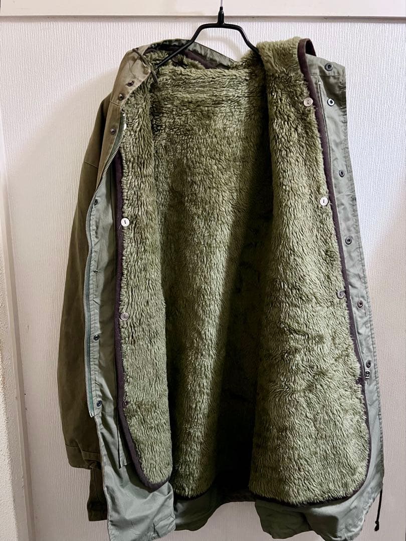 80s ヴィンテージ ドイツ モッズコート フィールドパーカー ライナー付き