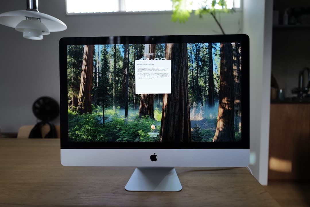iMac 27インチ 2019（メモリ32GB、ストレージ1TB）