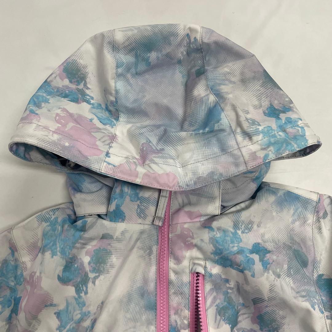 ARBN 白×紺 スキーウェア上下セット 130cm AB23WW1350J ①