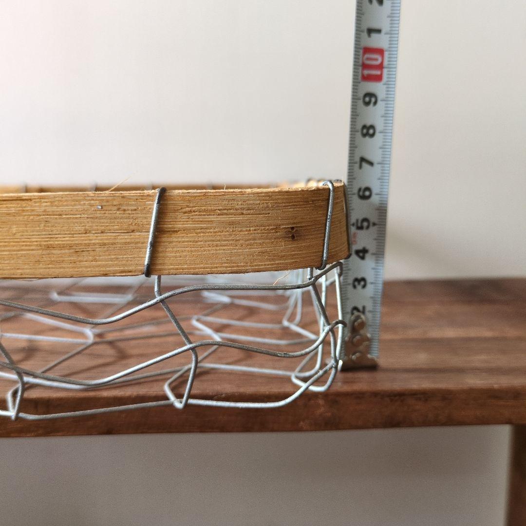 アンティーク風ワイヤーかご (9点セット)