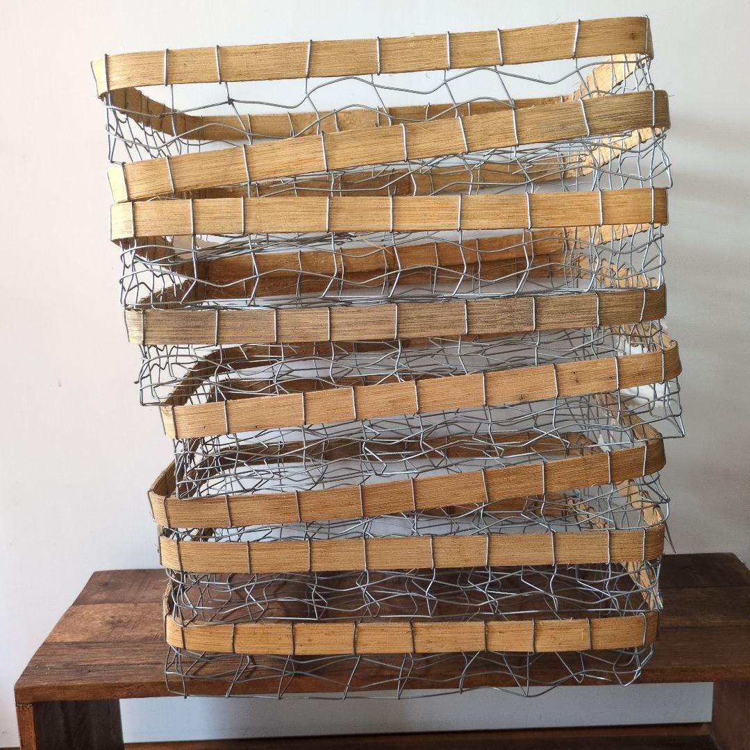 アンティーク風ワイヤーかご (9点セット)