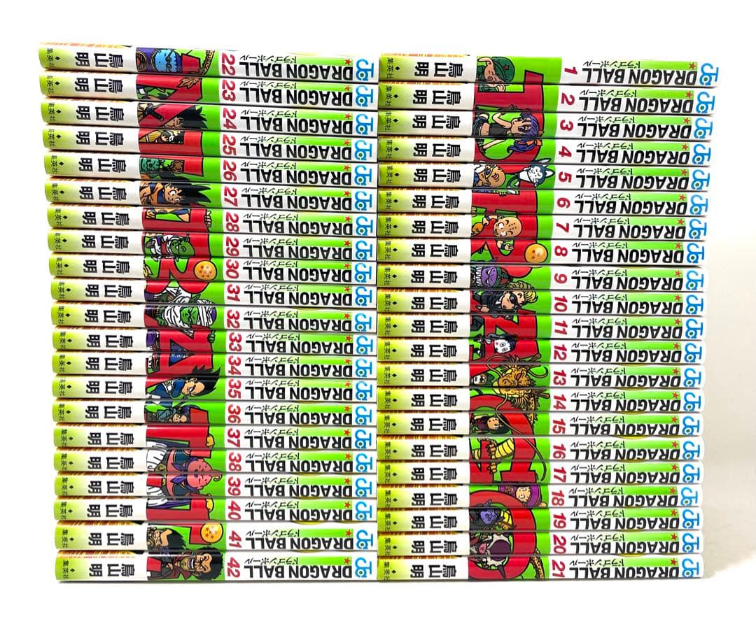 【美品/全巻帯付】ドラゴンボール 新装版 全巻セット 1〜42巻 鳥山明