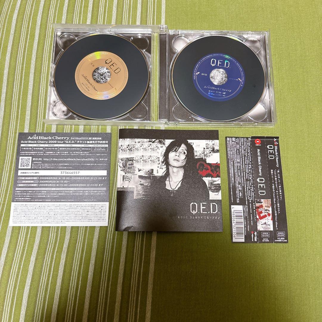 Acid Black Cherry CD 5枚セット　Q.E.D. 2012