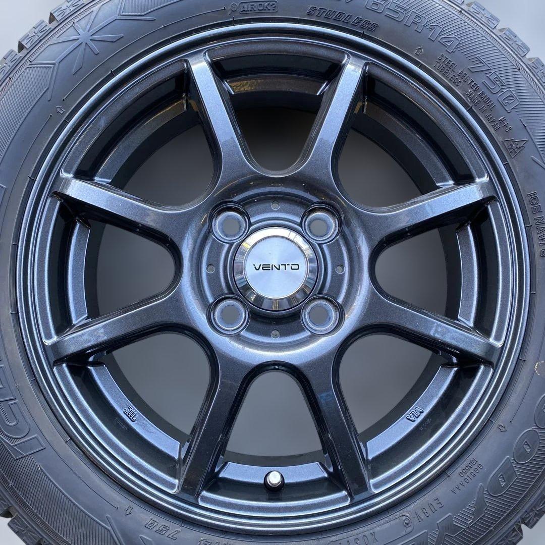 バリ溝グッドイヤースタッドレスセット155/65R14軽自動車各種‼️送料無料