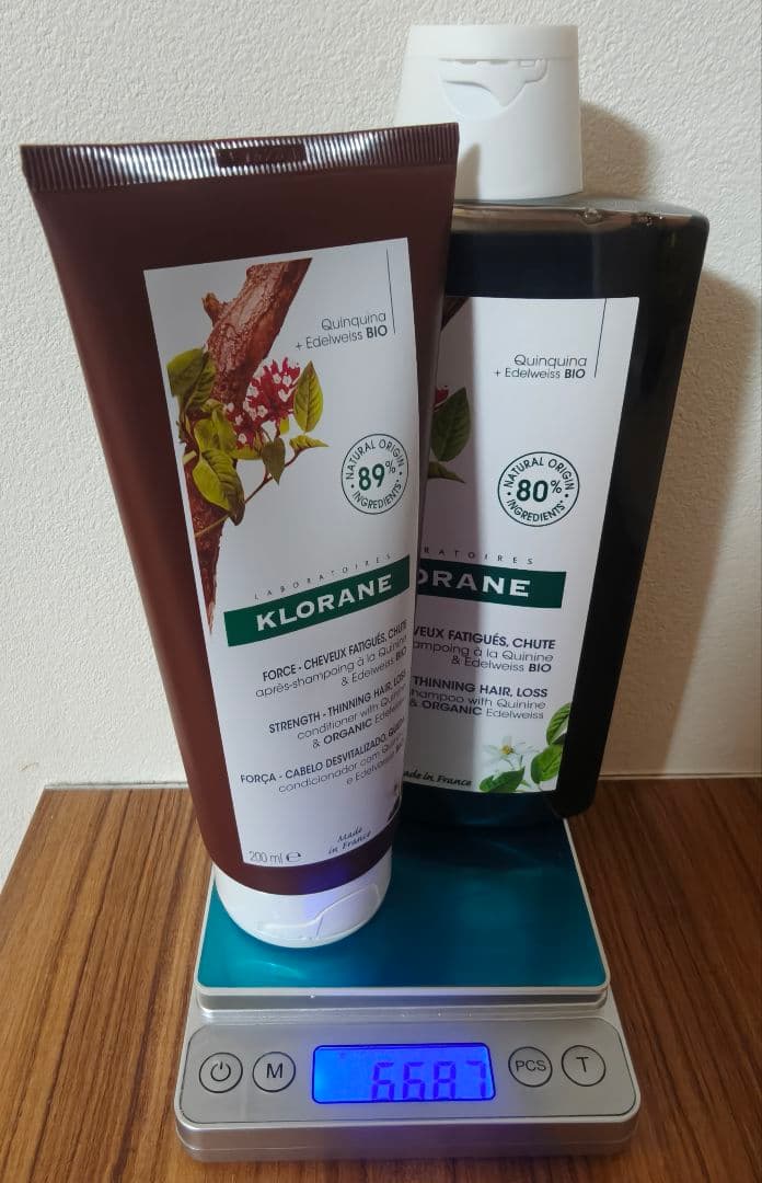 Klorane 脱毛防止シャンプー＆コンディショナー　2セット