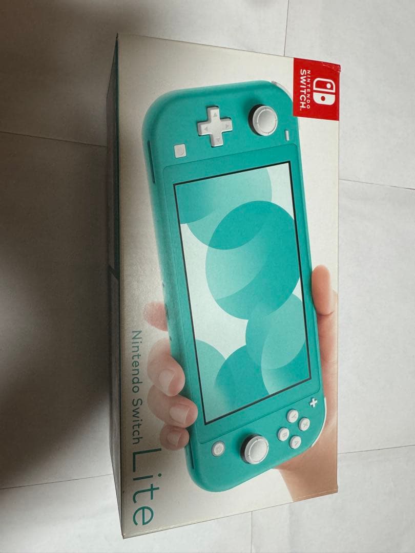 Nintendo Switch Lite ターコイズ GripCase付き