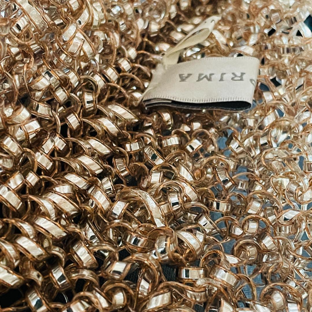 【美品】アンテプリマ ワイヤーバッグ ナストロ リボン 0113 K039