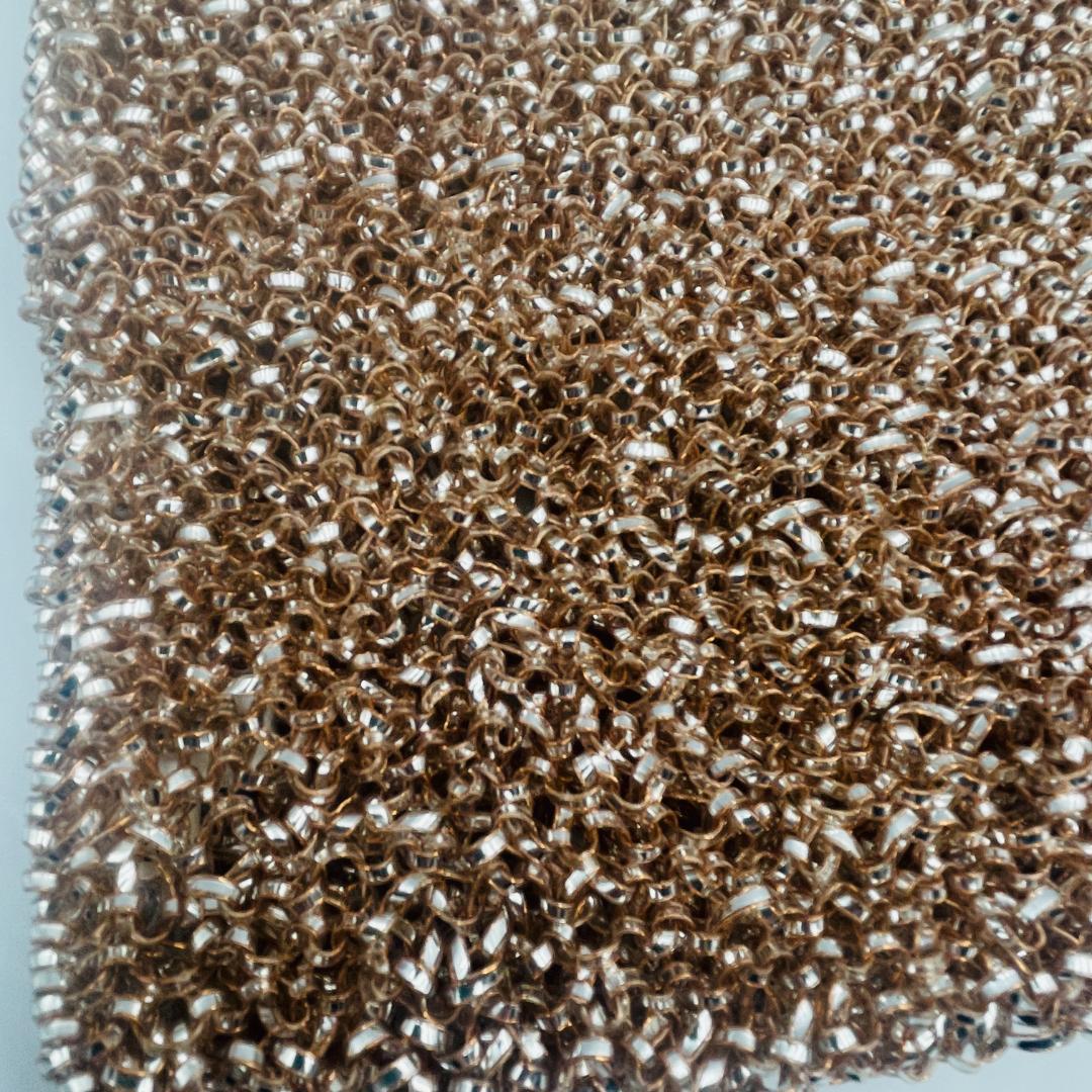 【美品】アンテプリマ ワイヤーバッグ ナストロ リボン 0113 K039