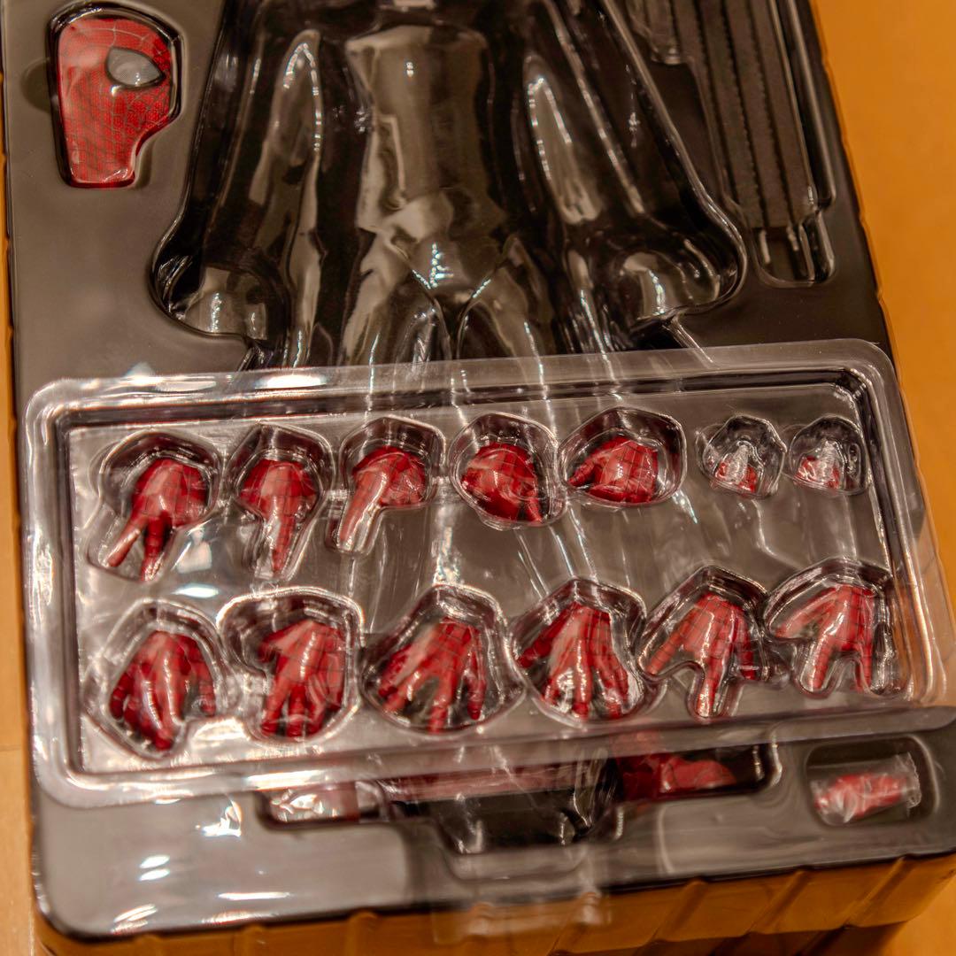 カスタムアイパーツ換装 ホットトイズ アメイジングスパイダーマン2 1/6