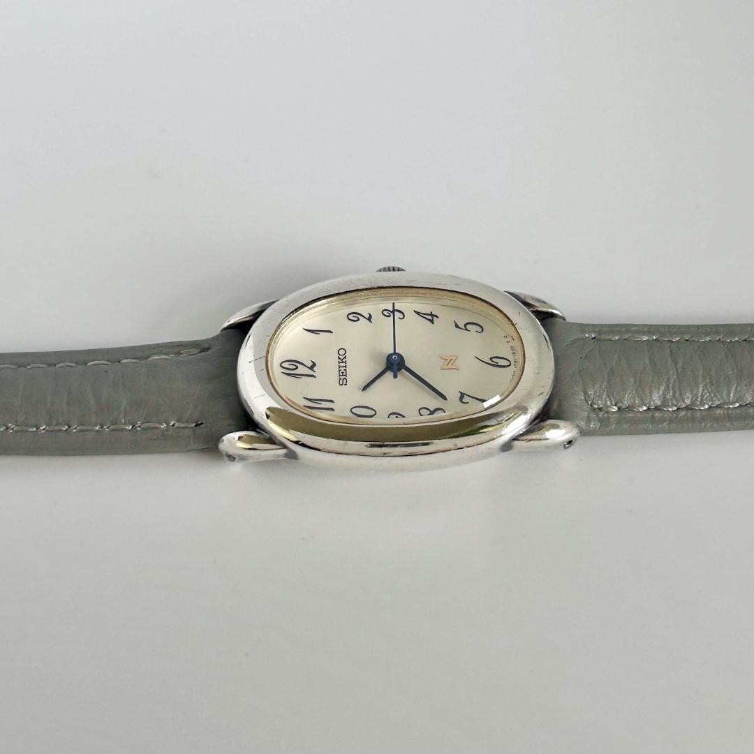 整備済 希少モデル SEIKO NOIE シルバー925 銀無垢 電池交換済