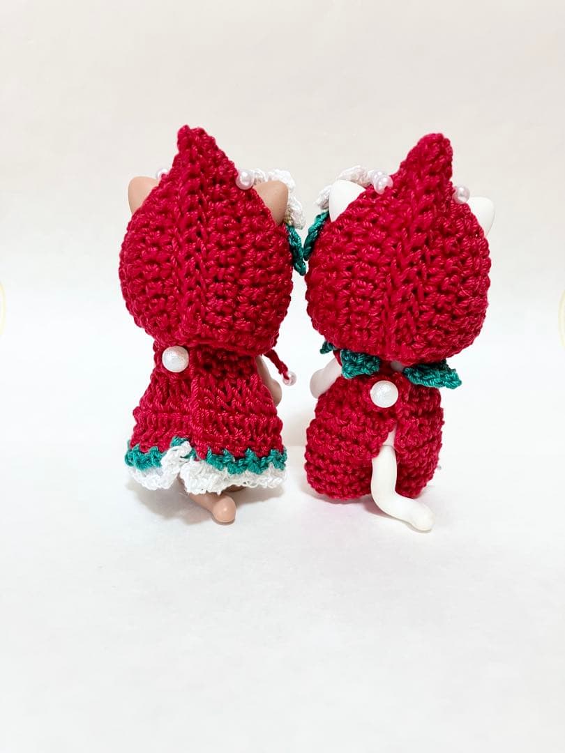 カプセルドール 猫 アウトフィット