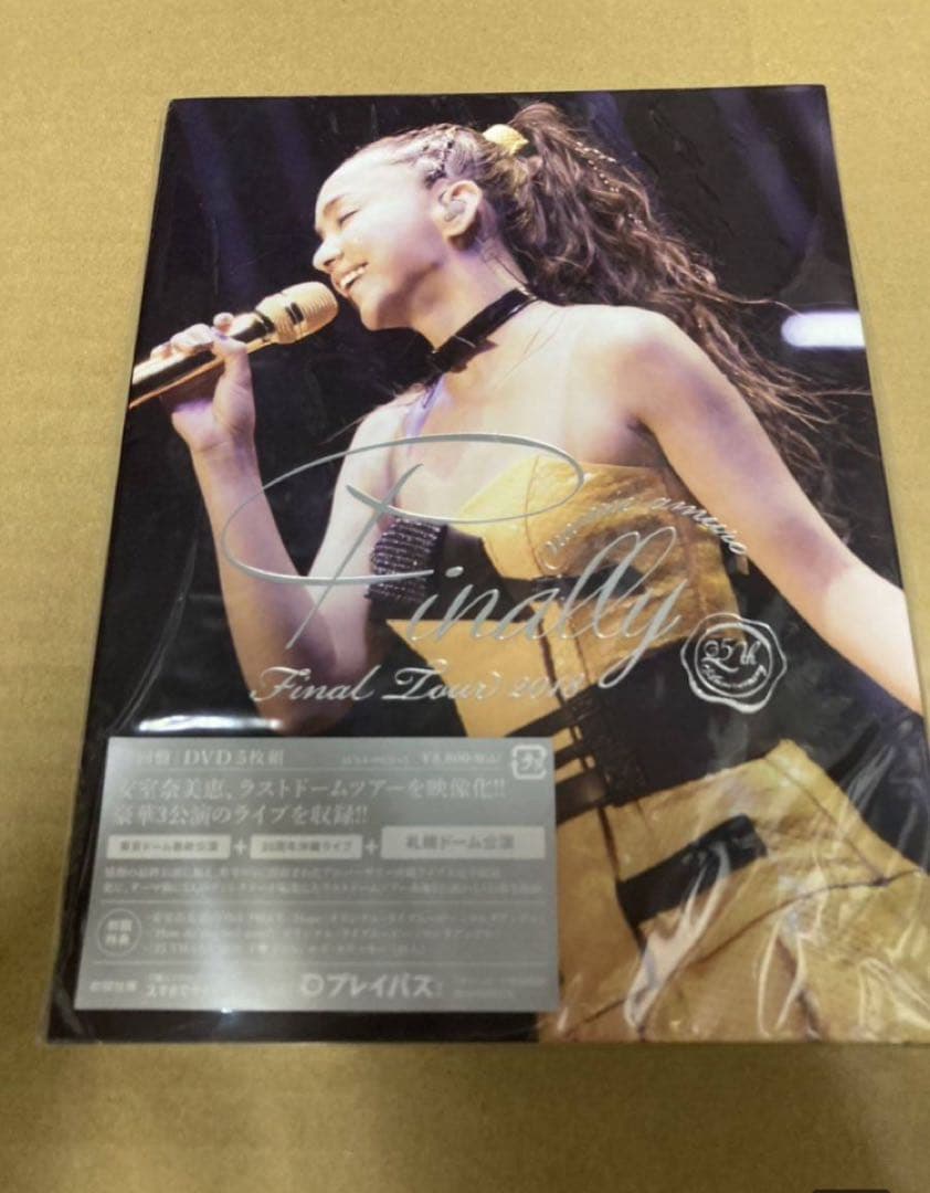 安室奈美恵 2018 Finally 札幌ドーム 初回盤 DVD5枚組新品未開封