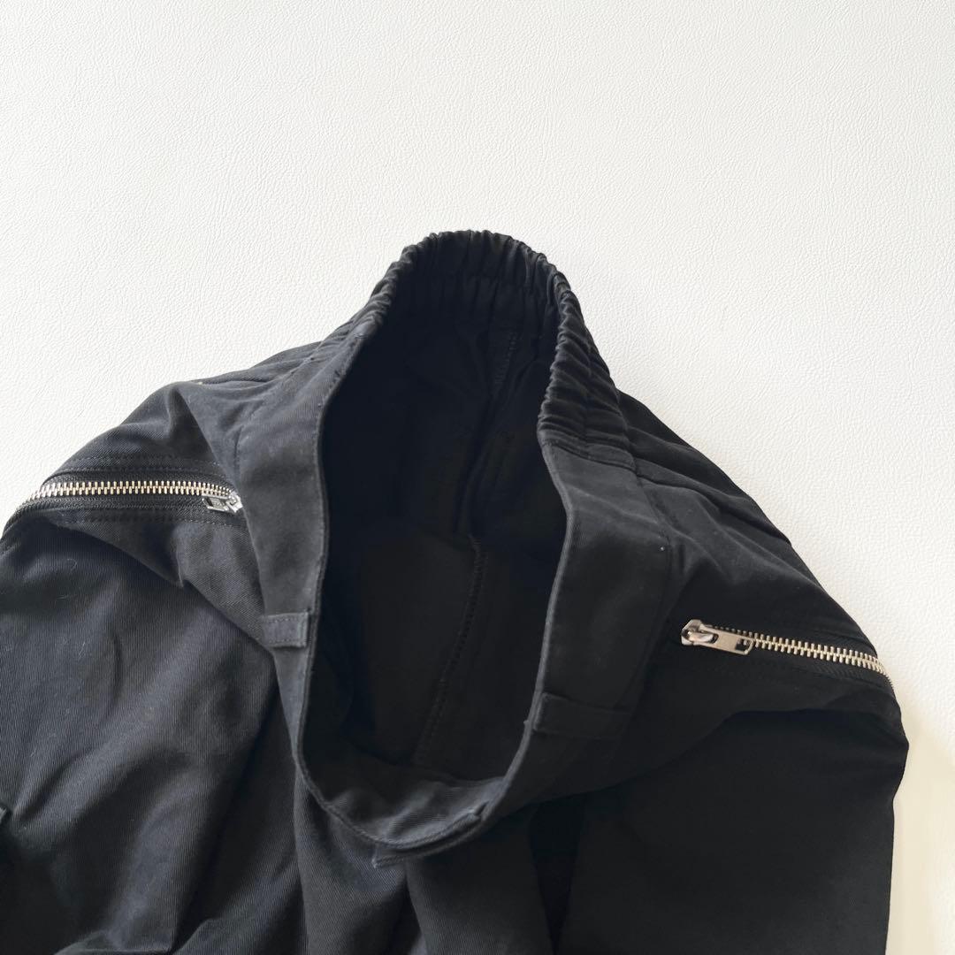 ▼美品✨24AW✨現行✨ユナイテッドトウキョウ ワイドタックカーゴパンツ 黒