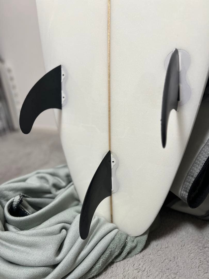 SCELL セルファンボード6'8白　ウェットスーツ　セット