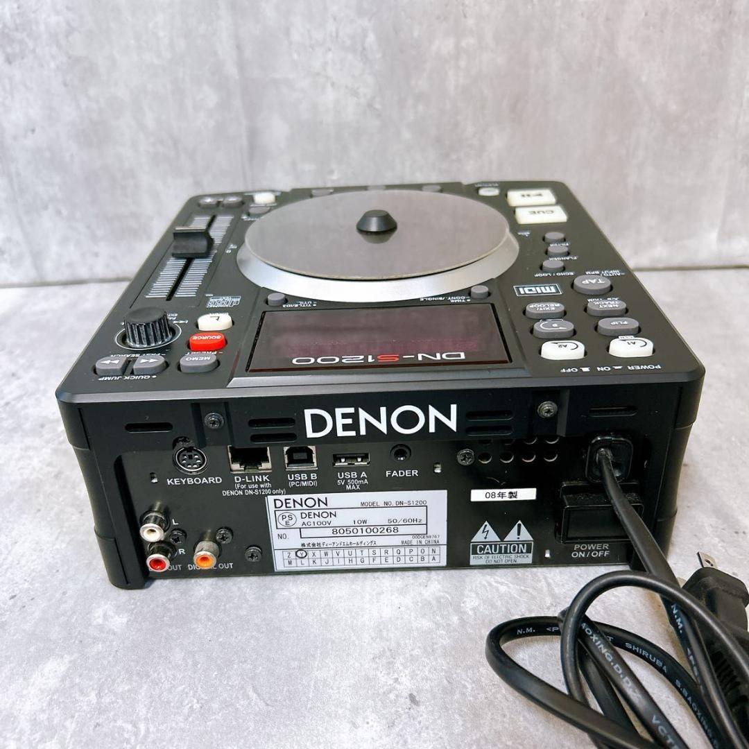 ①【美品】DENON DN-S1200 CD USBメディアプレーヤー