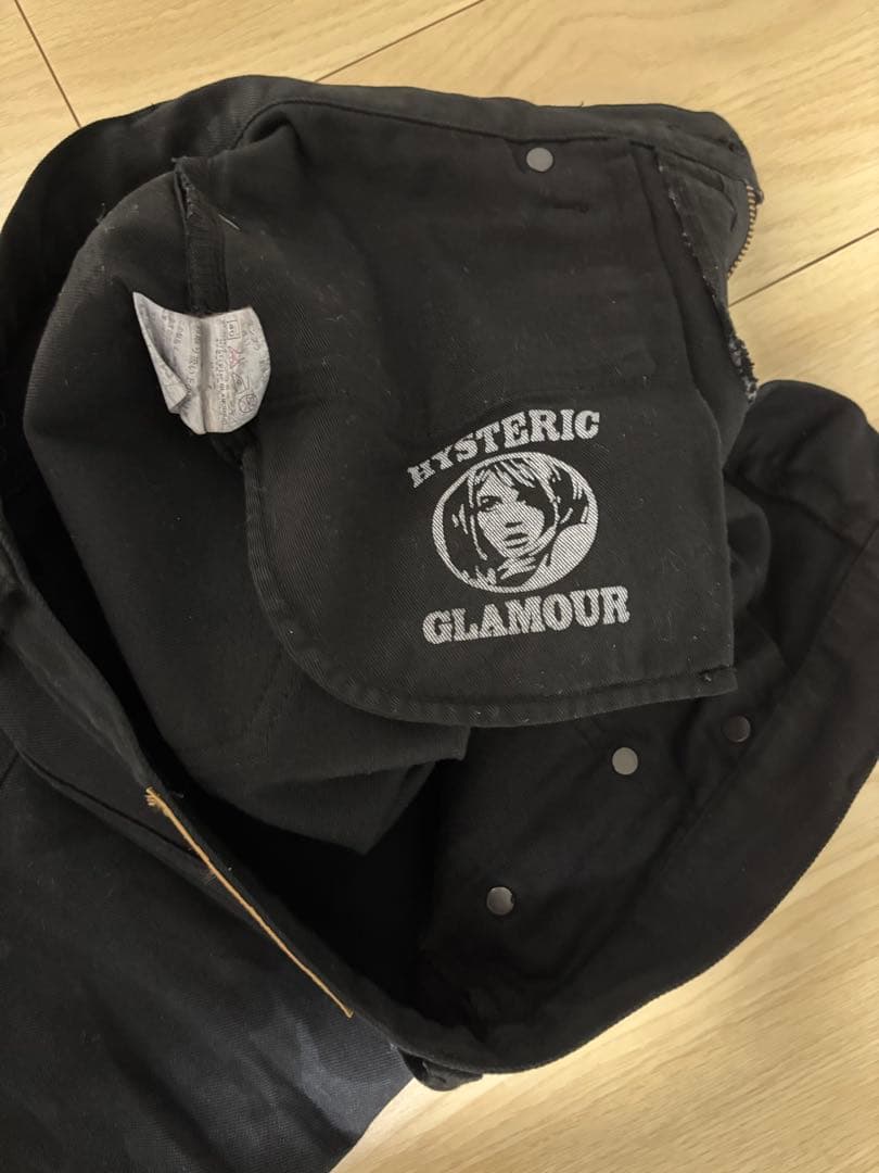 ヒステリックグラマー ブラック　デニム　30インチ