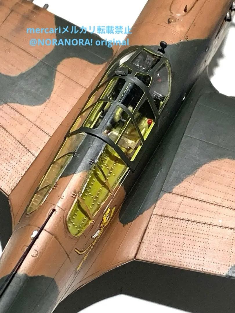 1/48 カーチスP-40E ウォーホークJT86プラモデル 完成品