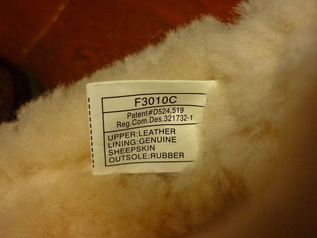 UGG★ケンジントン5678★ムートンエンジニアブーツ★ダークブラウン25cm